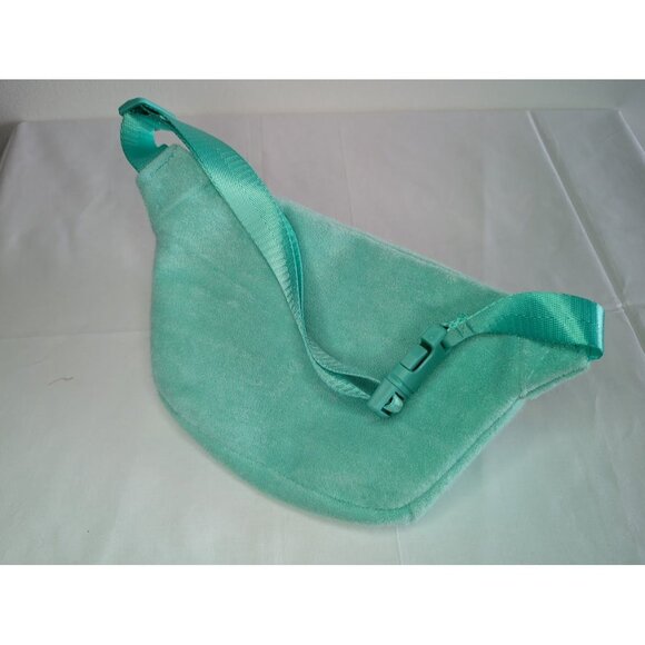 Stoney Clover Lane X Target Belt Bag Fanny Pack Terry Cloth Light Green Gold EUC - Picture 5 of 10